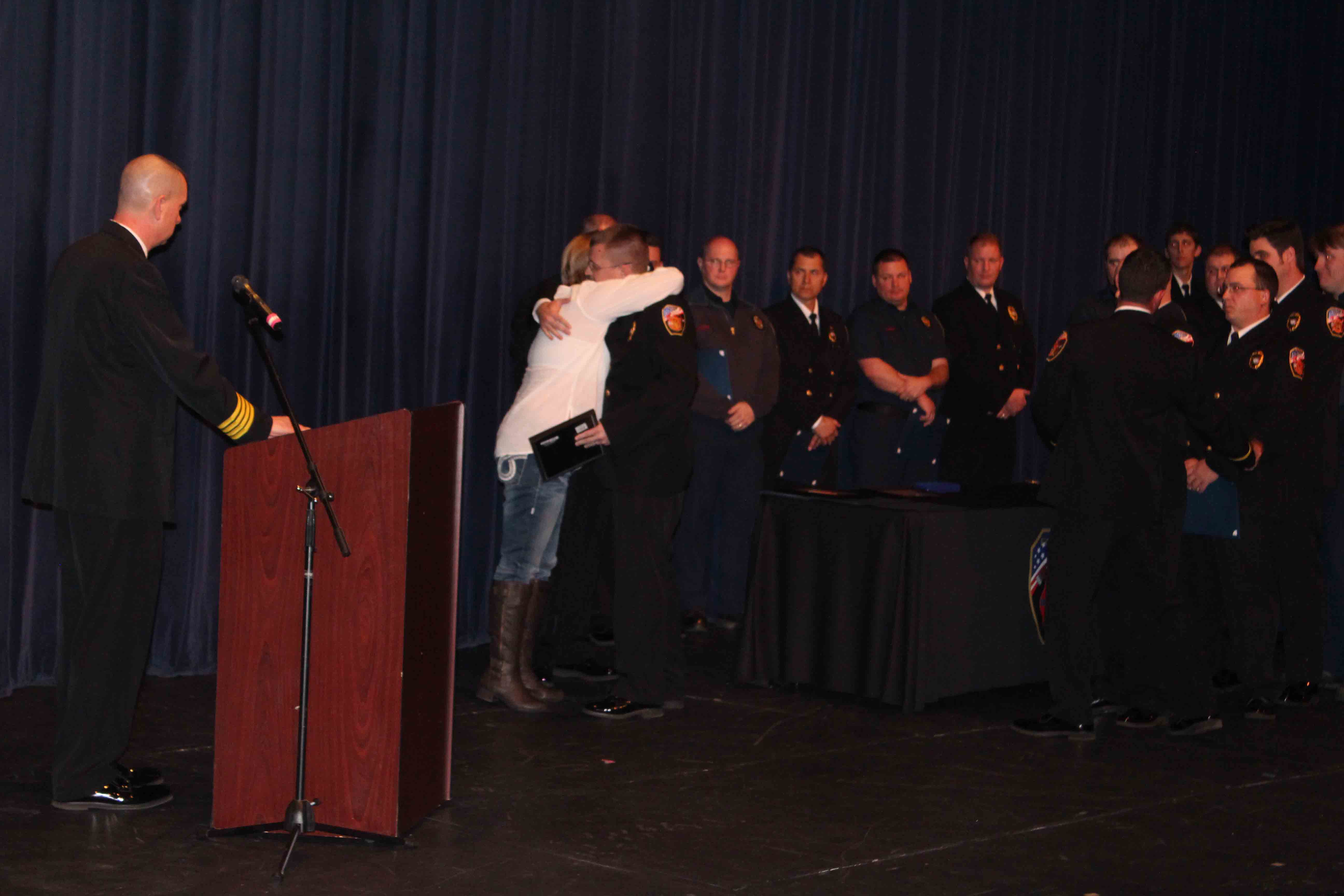 Fire Department Ceremony Celebrates Accomplishments