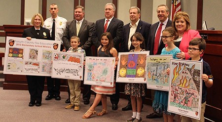 Winners of Fire Department’s Fifth Annual Fire Safety Poster Contest Announced