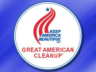 Be a Part of the Great American Cleanup April 25